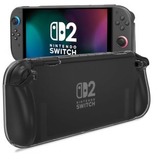 ProCase Coque Étui pour Nintendo Switch 2 2025 Anti-Rayures et Anti-Chocs, Housse Protection pour Switch 2 avec Poignée Ergonomique -Noir (Zibo Store, neuf)