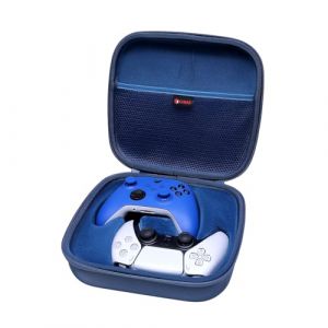 XANAD Coque de Protection pour Manette ps5 / PS4 Serie / Xbox Series Gaming Controller sans Fil Bluetooth Housse (Bleu) (Zhi Da, neuf)