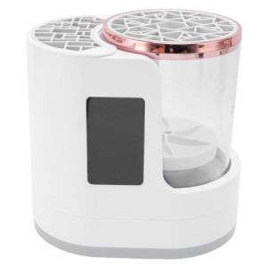 Depisuta Nettoyeur de pinceaux de maquillage électrique, 850 tours/minute, machine de nettoyage de pinceaux de maquillage USB portable avec minuterie pour le voyage (Wenteru, neuf)