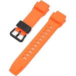 BBZ 18mm Bracelet en silicone compatible avec Casio PROTREK series,like PRG-200/PRG250/PRG-260/PRG550/PRG-500/PRG-510/PRG270/PRW-2000/PRW2500/PRW3500/PR5000/PRW5000 /PRW-5100 (BETTYCHEN LIMITED, neuf)