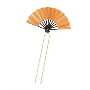 Ipetboom Épingle à Cheveux Chinoise Éventail Décor Vintage Pour Femme Bijoux De Coiffure Polyvalents Style Oriental Traditionnel Accessoire Élégant (KinRoZ, neuf)
