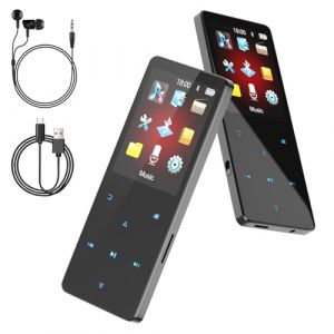 64 Go Lecteur MP3 Bluetooth 5.3 Portable Music lecteurs mp3 et mp4 baladeur mp3 Enfant avec écouteurs la Radio FM, Les Images, Les enregistrements, Les Livres électroniques, Le podomètre, HiFi (YANGYI MUSIC, neuf)