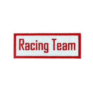 Akachafactory Patch ecusson Brode Backpack Racing Team Biker Moto thermocollant Motard Vintage (Akachafactory, neuf)