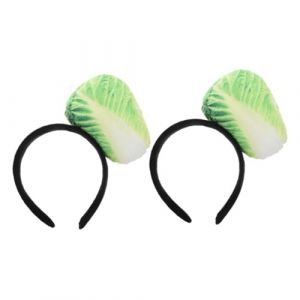 TOPPERFUN 2 pi&egrave;ces Bandeau Chou Chinois Peluche R&eacute;aliste Confortable pour Femme Accessoire D&eacute;guisement F&ecirc;te Halloween et Cosplay Lot (Linuya, neuf)