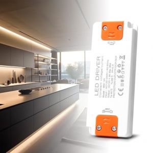 BRIMETI Transformateur 220V 12V 36W Alimentation 3A Ultra Mince Convertisseur Conducteur 220V AC &agrave; 12V DC Transformateur Adaptateur &agrave; Basse Tension Constante Convertisseur LED Driver pour LED Ruban (BRIMETI-EU, neuf)