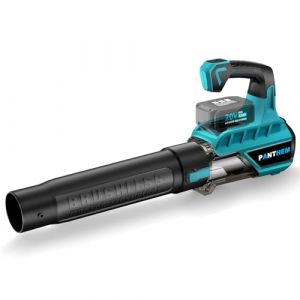 Souffleur Batterie Compatible avec Makita 18V (sans Batterie) 80m/s Souffleur de Feuilles sans Fil, souffleur &eacute;lectrique Feuilles Mortes pour l'entretien de la pelouse, Le soufflage de la Neige (violalook, neuf)