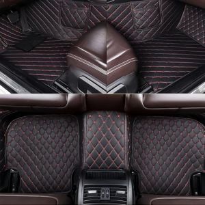Jeu de Tapis de Sol Personnalis&eacute;s en Cuir PU pour Seat Ateca Arona Ibiza Leon Alhambra, Imperm&eacute;ables, Antid&eacute;rapants, Tout Temps - Adapt&eacute;s au Mod&egrave;le Original&zwnj; (JoyRozTek, neuf)