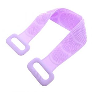 Cabilock &Eacute;ponge &agrave; Dos Longue Avec Lani&egrave;re De Bain Exfoliante Serviette De Bain Et Brosse En Silicone Pour Massage Et Nettoyage (Thomas Zack Yang, neuf)