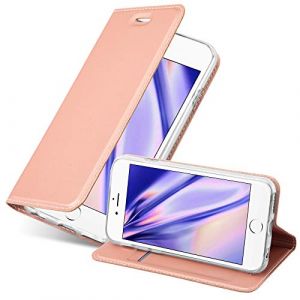 cadorabo Coque pour Apple iPhone 6 / iPhone 6S en Classy Or ROS&Eacute; - Housse Protection avec Fermoire Magn&eacute;tique, Stand Horizontal et Fente Carte - Portefeuille Etui Poche Folio Case Cover (cadorabo-shop, neuf)