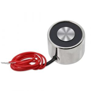 Électro-aimant P30/25 DC 5V 100N 22LB/10Kg - 30 x 25mm Électro-aimant rond (Uxney -FR, neuf)