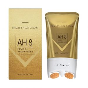 Cr&egrave;Me Raffermissante Pour Le Cou, Anti-Double Menton, Lignes De Collag&egrave;Ne Faciales, Cr&egrave;Me Hydratante Anti-&acirc;Ge Pour Le Cou Et Le D&eacute;Collet&eacute;, Cr&egrave;Me Anti-Rides, 120 Gm (1) (LASX, neuf)