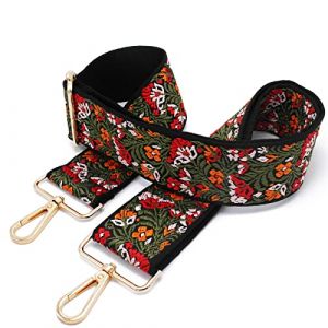 Sangle Sac Bandouliere, Bandoulière pour Sac à Main Sangle De Rechange réglable Femmes Bricolage Remplacement F02 5cm Gold (Kocris Casa EU, neuf)