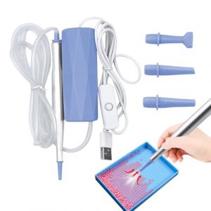 Stylo à pointe électrique pour l'art : 165 g Outil de sculpture de manucure | Accessoires de bricolage d'aspiration réglables | Stylo à pointe sous vide (taolit, neuf)