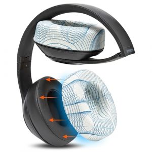 WC SweatZ Studio - Housses d'oreillettes brevet&eacute;es pour Beats Studio 3 (A1914) et Beats Studio 2 (B0500 / B0501), fabriqu&eacute;es par Wicked Cushions | Ivory Tide (Wicked Cushions EU, neuf)