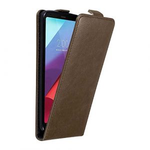 cadorabo Coque pour LG G6 en Marron CAF&Eacute; - Housse Protection en Style Flip avec Fermoire Magn&eacute;tique - Etui Poche Folio Case Cover (cadorabo-shop, neuf)