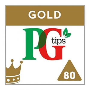 PG Tips Lot de 80 sachets de th&eacute; en forme de pyramide Dor&eacute; (The Marvellous Group, neuf)