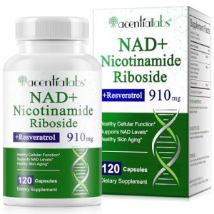 Complément NAD+ Liposomal avec Resvératrol & Quercétine - 120 Gélules - Absorption Optimale pour Énergie Cellulaire et Peau - Formule Vegan (Ying Hua Xing, neuf)