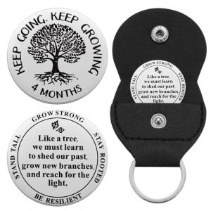 Ukodnus Jeton AA de 1 &agrave; 11 mois, pi&egrave;ce de sobri&eacute;t&eacute; de 1 &agrave; 30 ans, puce AA arbre de vie, jetons de r&eacute;cup&eacute;ration de m&eacute;daille AA, Alcooliques anonymes mensuels et annuels, small, Acier inoxydable, Sans (Rebyw123, neuf)