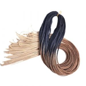Extensions de cheveux synthétiques pour tresse africaine 30 pouces de longs cheveux tressés ombrés en boîte artificielle pour femmes-C4 100 g (guangzhouliyeshangmaoyouxiangongsi 85244, neuf)