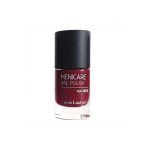 Vernis &agrave; ongle Menicare for men, rouge fonc&eacute; (MENSIDE, neuf)