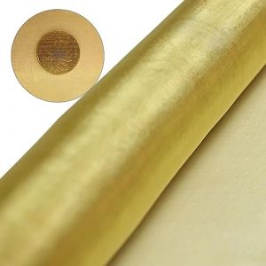 Maille De Cuivre en Laiton &Agrave; 100 Mesh, Rouleau De Maille en Cuivre Filtres &Agrave; Tamis en Laiton, Tissu De Cuivre Grillage De Cuivre pour Le Jardin Et La Maison, Tissu De Remplissage DIY (Couleur : Jaune (Global Bazaar-Shop, neuf)