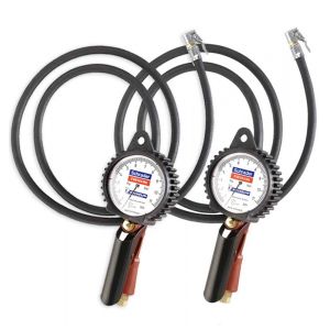 OC-PRO Lot DE 2 Pistolets MANOMETRES POIGNEE de GONFLAGE EURODAINU Michelin (OC-PRO, neuf)