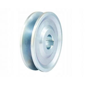 Poulie trapézoïdale HA SPA 1x13mm 90mm Poulie à double roue Poulie de moteur électrique Entraînement par courroie trapézoïdale (Diamètre d'alésage: 24mm, Clavette 8mm) (Split Express, neuf)