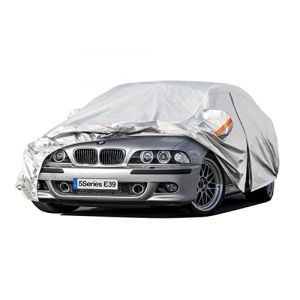 Kayme B&acirc;che Voiture &Eacute;tanche Respirante, 6 Couches Housse de Protection Voiture Ext&eacute;rieur Compatible avec BMW 5 Serie E39(1995-2004), Contre Pluie Soleil Poussi&egrave;re avec Zip et Doublure en Coton. (kayme car covers shop, neuf)