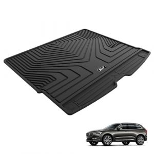3W Tapis de Coffre pour Volvo XC60 2018-2025 2026, Imperméable Résistant Tapis Protection Coffre de Chien en Thorex™, Résiste aux Chocs, Facile à Nettoyer Arrière pour Volvo XC60 (Sunshine-City, neuf)