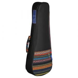 zwxqe Sac de transport pour ukulélé, étui rembourré pour ukulélé de concert, sac à dos ethnique tissé pour ukulélé, étui de voyage pour concert, usage quotidien et rangement, a, Refer to description, (cisduae, neuf)