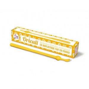 Oriculi en Bioplastique Z&eacute;ro D&eacute;chet Fabriqu&eacute; en France - Lamazuna (Jaune) (Bio et sans additif, neuf)