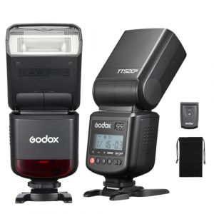 Godox TT520III Flash pour Appareil Photo, GN33 Flash Speedlight avec &eacute;metteur de d&eacute;clenchement sans Fil RT-16, Synchro Optique S1/S2 pour Camera Canon/Sony/Fujifilm/Nikon/Panasonic/Olympus (WANSHENGHK FR, neuf)