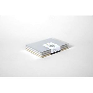 Clairefontaine 20903C - Coffret de 20 Enveloppes Auto-Adh&eacute;sives, Format C6 (11,4x16,2cm) + 20 Cartes Simples, Format 11x15,5cm - Correspondance Pollen - Th&egrave;me Chic - 4 Couleurs Diff&eacute;rents (AUDY UNIVERS BUREAU, neuf)