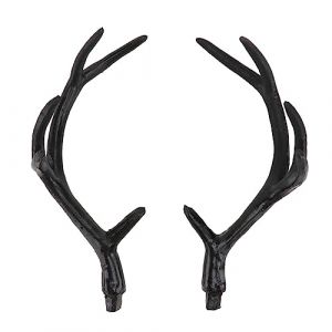Ciieeo 1 Paire De Branches De Bois De Artificiels Cornes De Coiffure Pour Halloween Boucle De Cheveux Bois De Cornes En Plastique Pour Fête D'halloween Cosplay (B Breathtaking, neuf)