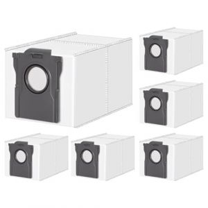 Rrochio Sac pour Dreame X40 Ultra, 6 Accessoires pour Aspirateur Dreame Aqua10 X50 L20 L40 Ultra, L50 L40s L10s Pro Ultra, L10s Ultra Gen2, S20 Ultra 3,2L Capacité pour Mova V50 Ultra, P50 E30 Ultra (MaiZG, neuf)