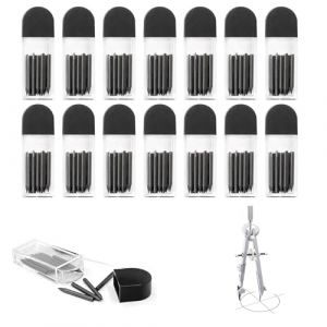 Lot de 150 mines de rechange 2B pour compas - Diam&egrave;tre : 2 mm - Pour la cr&eacute;ation de dessins math&eacute;matiques, le travail du bois, la cr&eacute;ation de dessins (PengXinDianZi, neuf)