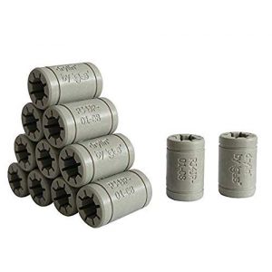 Igus Lot de paliers lisses pour mise à niveau – Remplace LM8UU – Pour imprimante 3D RepRap Mendel Anet A6 A8 Prusa i3 au choix, Prusa i3 LM8UU Ersatz, 12 x RJ4JP-01-08 (Igus DryLin), 1 (Turmberg3D, neuf)