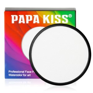 Maquillage Halloween, yisight Maquillage Enfant, Body Painting, Maquillage Halloween Adulte,Peinture Visage, Halloween Carnaval Th&eacute;&acirc;tre Cosplay (Blanc) (LIUXI98, neuf)