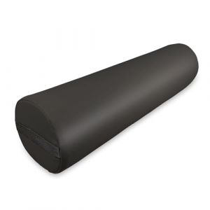 Zen — Rouleau Entier pour Tables de Massage et de thérapie 60 × 15 × 15 cm — Rouleau Coussin pour Table de Massage pour Les Genoux, Les Chevilles et Le Cou — Coussin Table de Massage Noir (Massageliegenhaus, neuf)