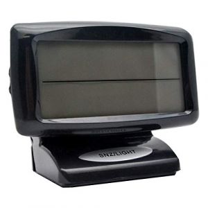 Kacepar Thermom&egrave;tre d'horloge de voiture, horloge et thermom&egrave;tre num&eacute;rique 2 en 1 avec affichage LED, thermom&egrave;tre d'horloge num&eacute;rique de voiture utilis&eacute; pour les meubles int&eacute;rieurs et ext&eacute;rieurs (easyautoplus, neuf)
