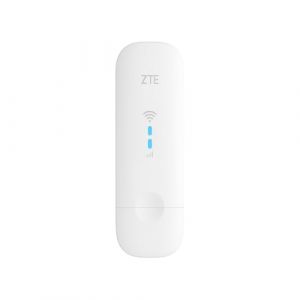 ZTE MF79N Modem USB Wi-FI déverrouillé, Point d'accès Wi-FI de Voyage à Faible coût vers 10 appareils, Ports d'antenne externes (Blanc) (Keepgo Europe, neuf)