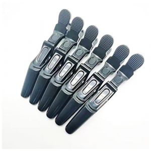 &Eacute;pingle &Agrave; Cheveux 6 pcs/gros pinceaux pince &agrave; cheveux pince d' Clip Clip Clipper Coiffeur Coiffeur Coiffeur Accessoires for cheveux &Eacute;pingle &Agrave; Cheveux Mariage(6 pcs black) (钟祥市微琼维商贸有限公司, neuf)