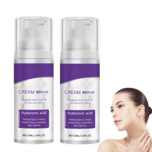 Crème Lifting Instantanée Pour Le Visage, Instant Face Lift Cream, Crème Raffermissante Temporaire Pour La Peau, Beauty Gel Liftant Instantané, Jouvéssencé Anti-Rides Immédiat 3 Minutes (2) (FEIBAO&-Wu, neuf)