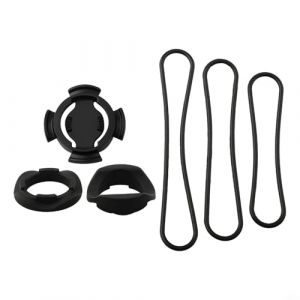 YJDOORPLAY Support de guidon en plastique pour compteur de vitesse de v&eacute;lo Polar V650 M450 M460 Ordinateur GPS Accessoire de v&eacute;lo Noir (luckymore, neuf)