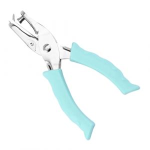 Perforatrice &agrave; Papier,Perforatrice Individuel 6mm Perforatrice Manuelle en M&eacute;tal avec Poign&eacute;e Souple pour le Bricolage la Maison le Bureau les Fournitures Scolaires (Funng, neuf)