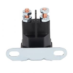 Zerodis Sol&eacute;No&iuml;de de Relais de D&eacute;Marreur de Tracteur de Pelouse DC 12V Sol&eacute;No&iuml;de de Relais de D&eacute;Marreur Anti-Poussi&egrave;Re R&eacute;Sistant &agrave; la Corrosion Cuivre &Eacute;Tanche R&eacute;Sistant &agrave; l'usure (Fonsyn, neuf)
