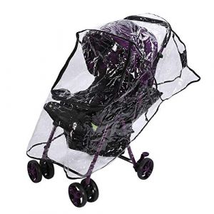 Housse de pluie avec fermeture éclair pour fenêtre, protection de fauteuil roulant, bouclier, protection anti-poussière pour poussette (hightseck, neuf)