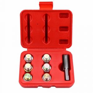 BestsQ M17x1.5MM Bouchon de vidange d'huile Kit de réparation de Filetage de Robinet Vis de Carter d'huile Outil de rechapage (BestsQ Tool, neuf)