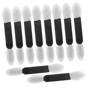 Zerodeko 50 pi&egrave;ces Applicateurs Fard Paupi&egrave;res Double Embout &Eacute;ponge Douce pour Maquillage Pr&eacute;cis Brosses Yeux Femmes Kit Cosm&eacute;tique Multifonctionnel (Joseph Xu, neuf)