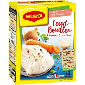 NESTLE MAGGI - Court Bouillon Légumes Et Vin Blanc 100% Végétal 150G - Lot De 2 - meilleure offre (A TA PORTE, neuf)
